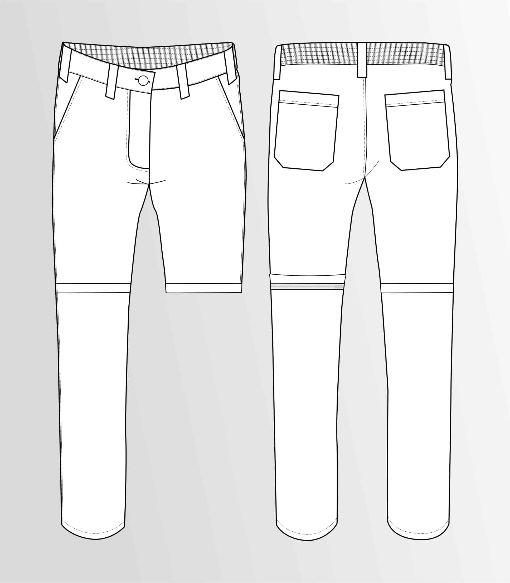 Calça Destacável