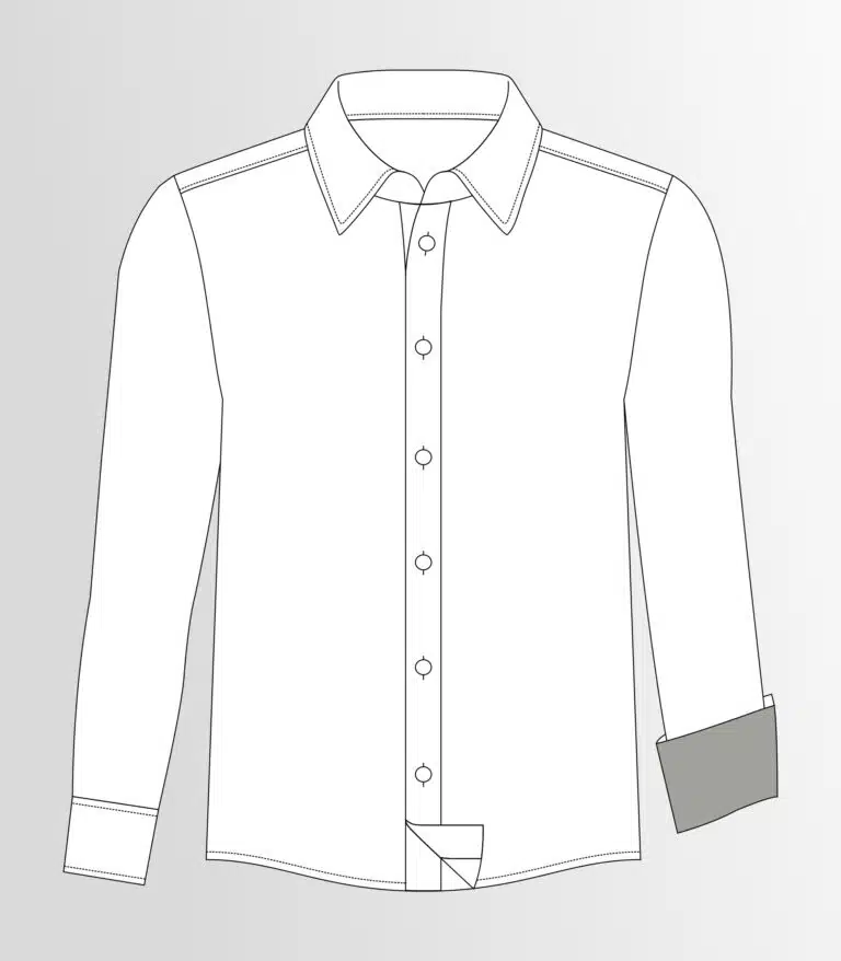 camisa social ml